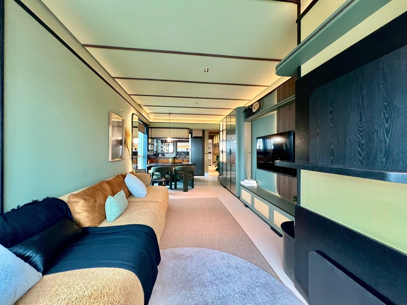 Apartamento mobiliado e decorado de dois dormitórios no Navegantes: 4ª foto da galeria de imagens do imóvel