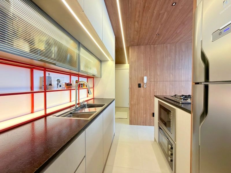 APARTAMENTO E FINAMENTE MOBILIADO E DECORADO NO BAIRRO NAVEGANTES: 18ª foto da galeria de imagens do imóvel