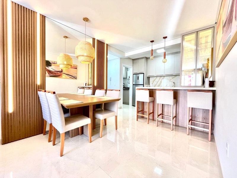 Apartamento mobiliado e decorado no Navegantes com vista mar: 4ª foto da galeria de imagens do imóvel