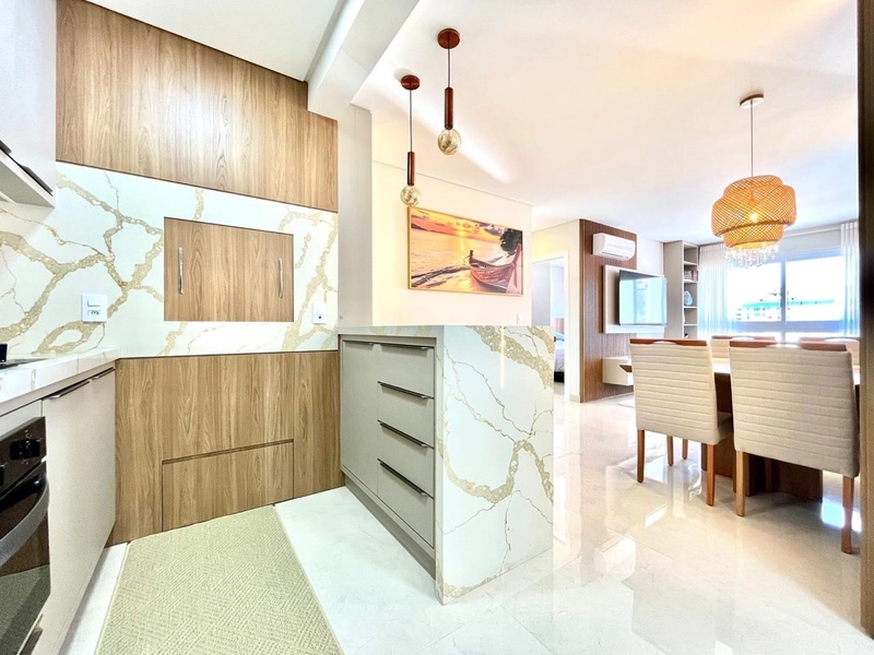 Apartamento mobiliado e decorado no Navegantes com vista mar: 6ª foto da galeria de imagens do imóvel