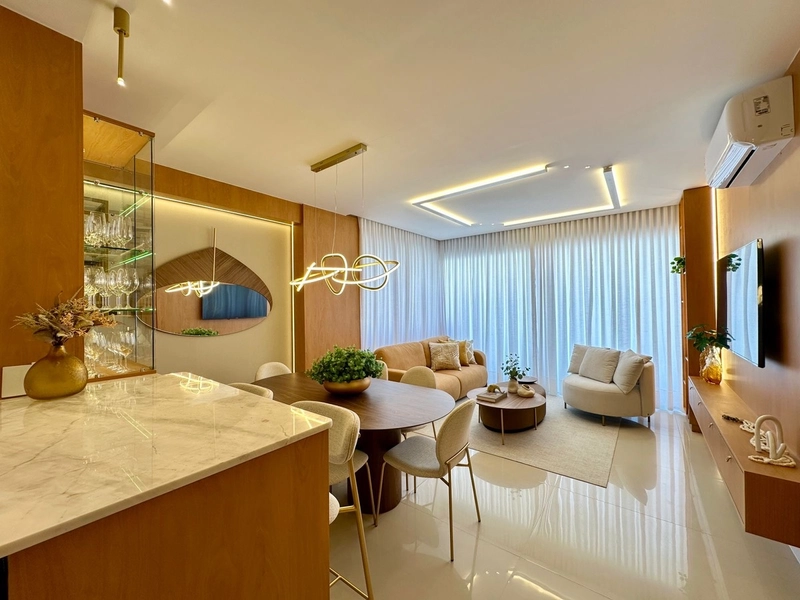 AMPLO APARTAMENTO COM INFRASTRUTURA COMPLETA: 1ª foto da galeria de imagens do imóvel