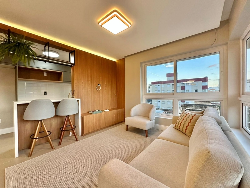 Apartamento novo com 03 dormitórios e infra completa na Zona Nova: 4ª foto da galeria de imagens do imóvel