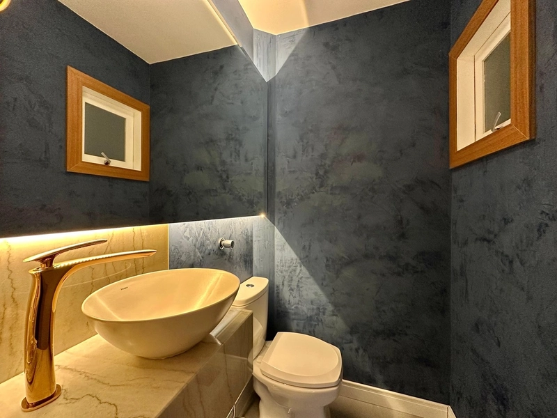 AMPLO APARTAMENTO DE FRENTE PARA O MAR E COM VISTA LIBERADA TANTO PARA: 19ª foto da galeria de imagens do imóvel