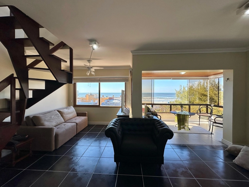 COBERTURA DUPLEX COM TERRAÇO VISTA LIBERADA PARA O MAR E PRAÇA FLÁVIO: 2ª foto da galeria de imagens do imóvel