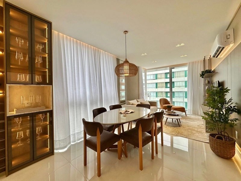 APARTAMENTO DE 3 DORMITORIOS MOBILIADO E DECORADO: 11ª foto da galeria de imagens do imóvel