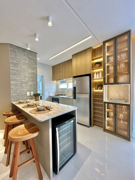 APARTAMENTO DE 3 DORMITORIOS MOBILIADO E DECORADO: 15ª foto da galeria de imagens do imóvel