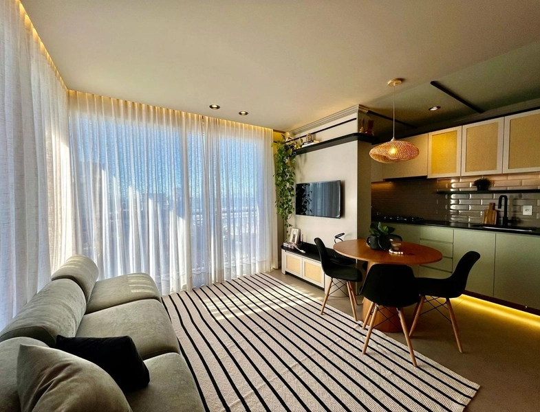 Apartamento moderno com vista para o mar : 10ª foto da galeria de imagens do imóvel