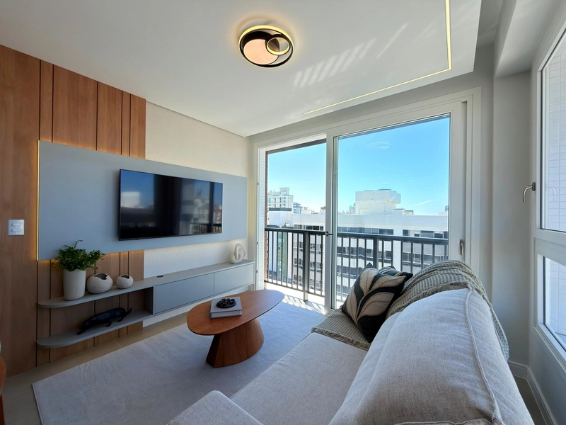 APARTAMENTO À VENDA MOBILIADO E DECORADO: 3ª foto da galeria de imagens do imóvel