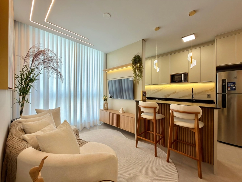 APARTAMENTO COM INFRA INCRÍVEL, PRONTO PARA USO: 2ª foto da galeria de imagens do imóvel