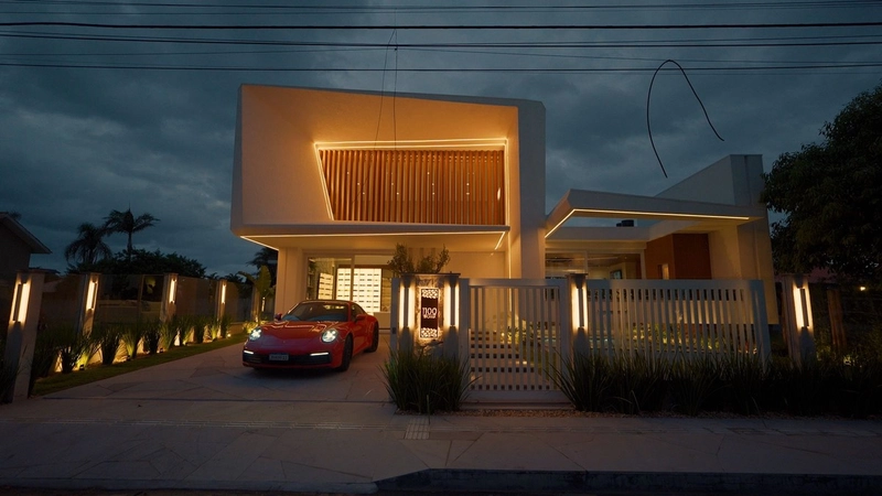 Sofisticação, exclusividade e arquitetura contemporânea: 4ª foto da galeria de imagens do imóvel