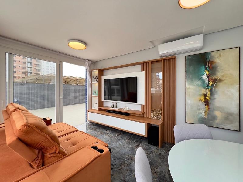 APTO COM TERRAÇO 1 QUADRA DO MAR: 17ª foto da galeria de imagens do imóvel