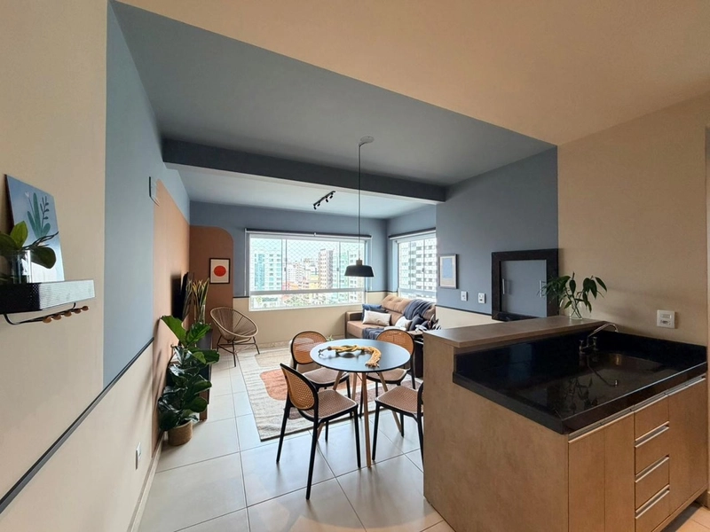 Apartamento Decorado - 2 Dorms - Vista Mar e Praça Surdos e Mudos: 2ª foto da galeria de imagens do imóvel