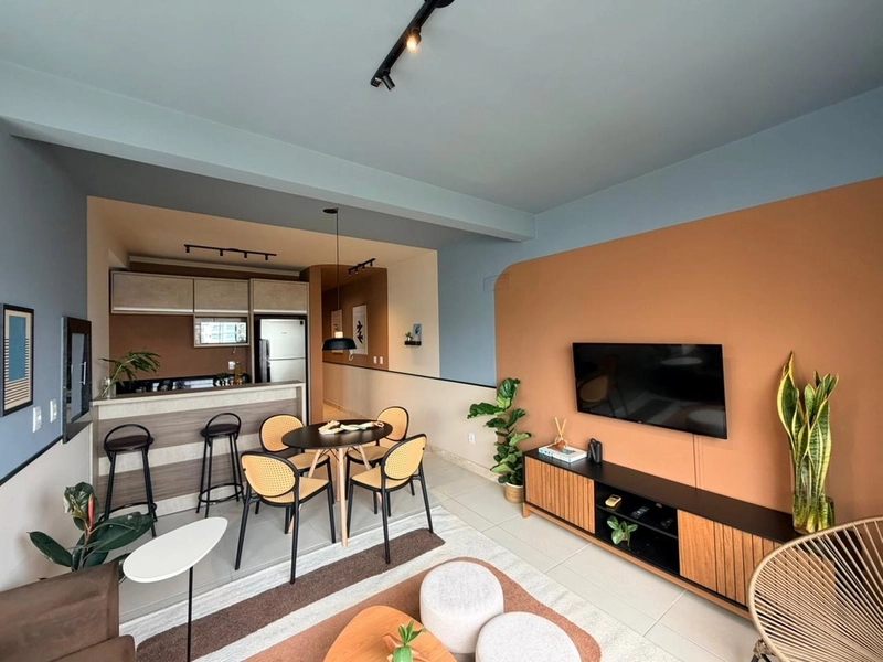 Apartamento Decorado - 2 Dorms - Vista Mar e Praça Surdos e Mudos: 5ª foto da galeria de imagens do imóvel