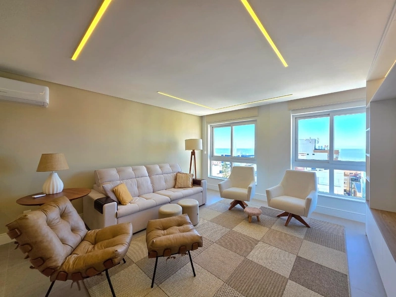 APARTAMENTO MOBILIADO E DECORADO COM VISTA MAR!