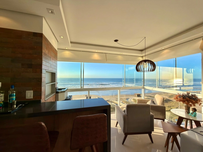 APARTAMENTO À VENDA NA BEIRA MAR DE CAPÃO DA CANOA - NOVIDADE: 3ª foto da galeria de imagens do imóvel