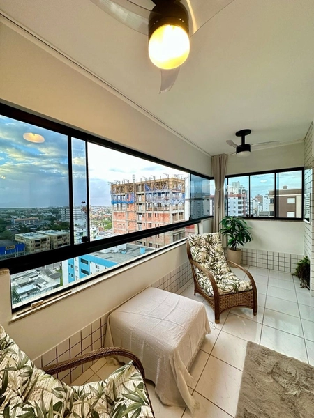 APARTAMENTO COM SACADA SEPARADA NO CENTRO DA CIDADE: 5ª foto da galeria de imagens do imóvel