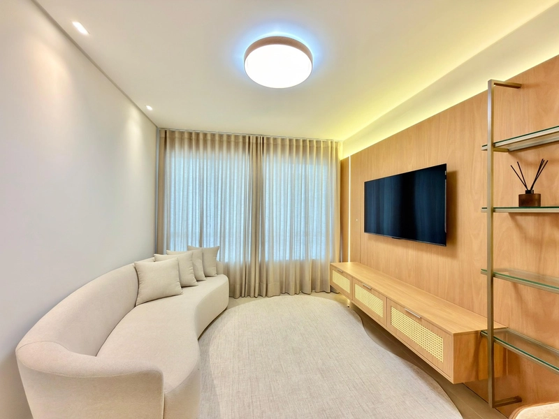 2 DORM FINAMENTE MOBILIADO E DECORADO