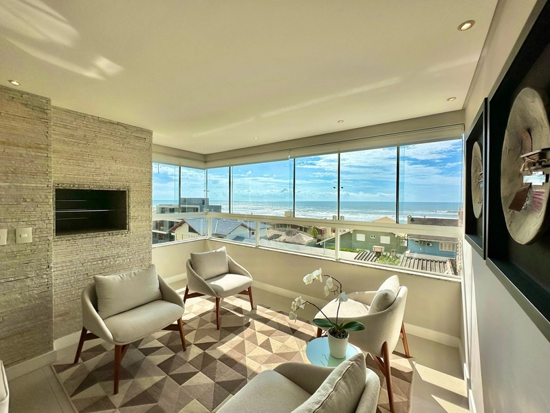 APARTAMENTO À VENDA BEIRA MAR EM CAPÃO DA CANOA: 4ª foto da galeria de imagens do imóvel