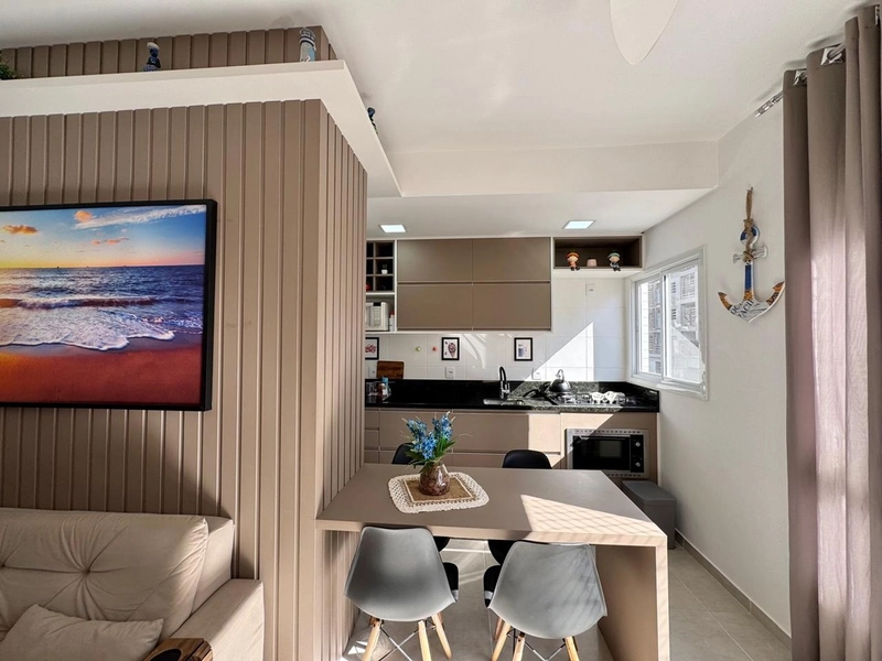 UMA QUADRA DO MAR, PREDIO NOVO, APARTAMENTO DE FRENTE.: 3ª foto da galeria de imagens do imóvel