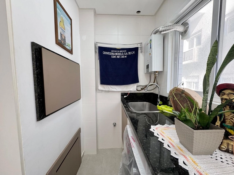 UMA QUADRA DO MAR, PREDIO NOVO, APARTAMENTO DE FRENTE.: 7ª foto da galeria de imagens do imóvel