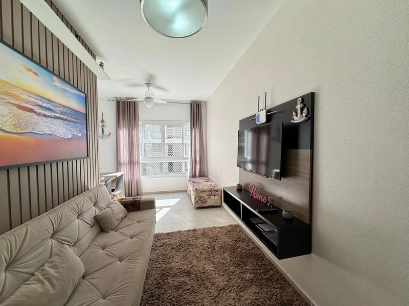 UMA QUADRA DO MAR, PREDIO NOVO, APARTAMENTO DE FRENTE.: 2ª foto da galeria de imagens do imóvel