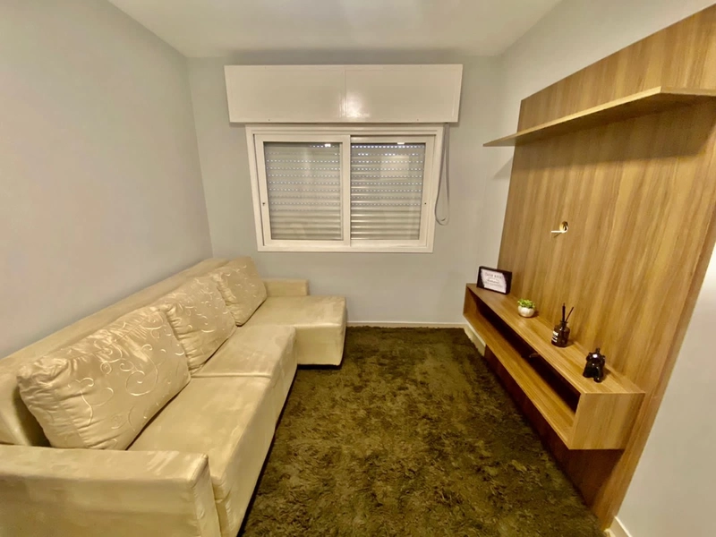APARTAMENTO DE 01 DORMITORIO AO LADO DA PRAÇA FLAVIO!!!