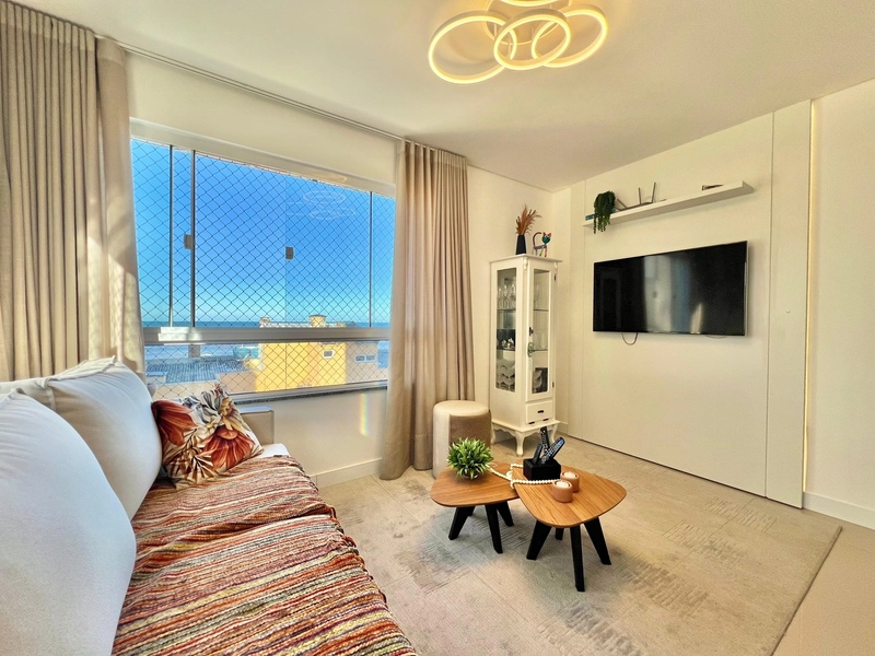 APARTAMENTO A VENDA COM VISTA MAR AO LADO DA PRAÇA FLÁVIO BOIANOWISKY: 6ª foto da galeria de imagens do imóvel