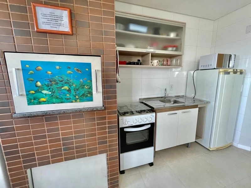 APARTAMENTO COM VISTA LIBERADA PARA O MAR!!!: 8ª foto da galeria de imagens do imóvel