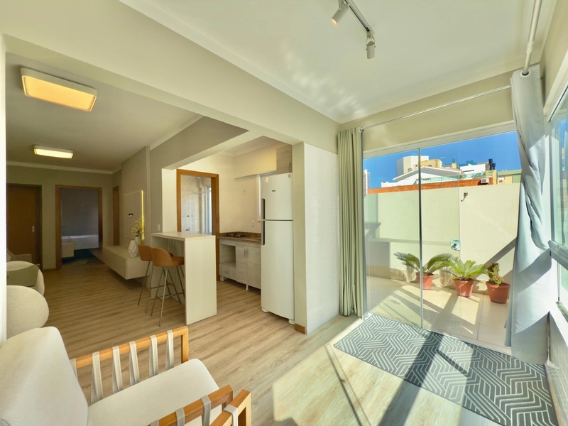 Apartamento de frente com Terraço amplo