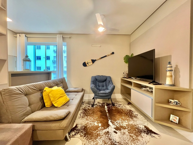 Apartamento de 01 dormitório no Navegantes - uma quadra do mar: 2ª foto da galeria de imagens do imóvel