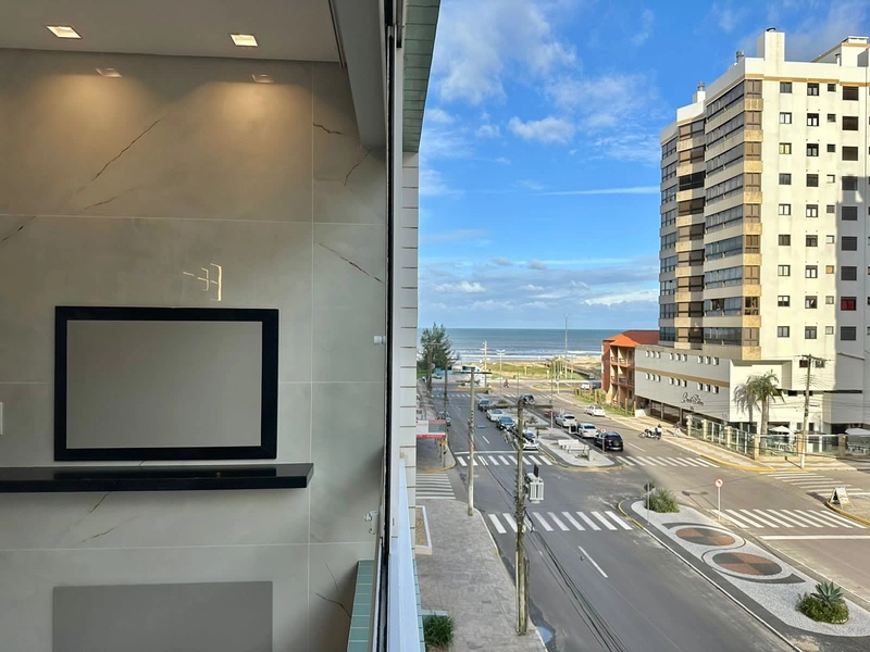 APARTAMENTO COM SACADA DE FRENTE COM VISTA PARA O MAR/60x PARA PAGAR!!