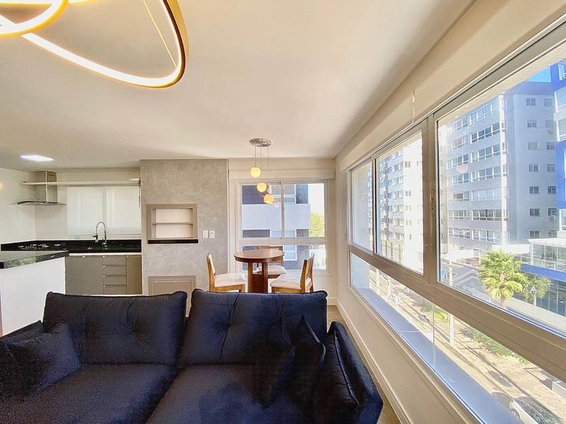 Apartamento mobiliado e decorado no Navegantes em 60x: 12ª foto da galeria de imagens do imóvel