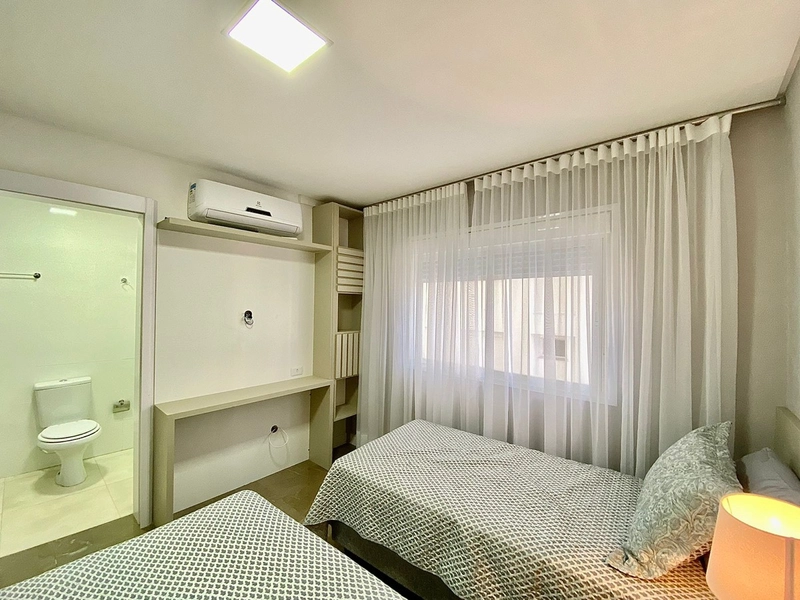 Apartamento mobiliado e decorado no Navegantes em 60x: 24ª foto da galeria de imagens do imóvel