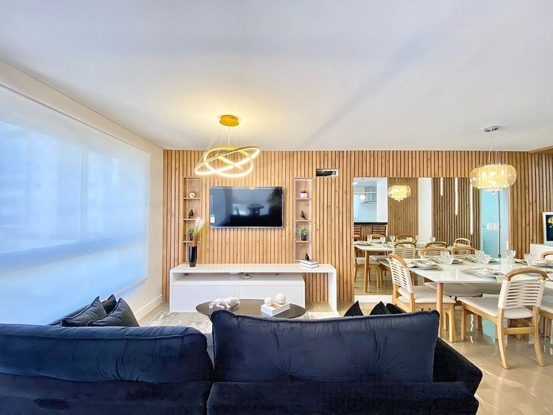 Apartamento mobiliado e decorado no Navegantes em 60x: 11ª foto da galeria de imagens do imóvel