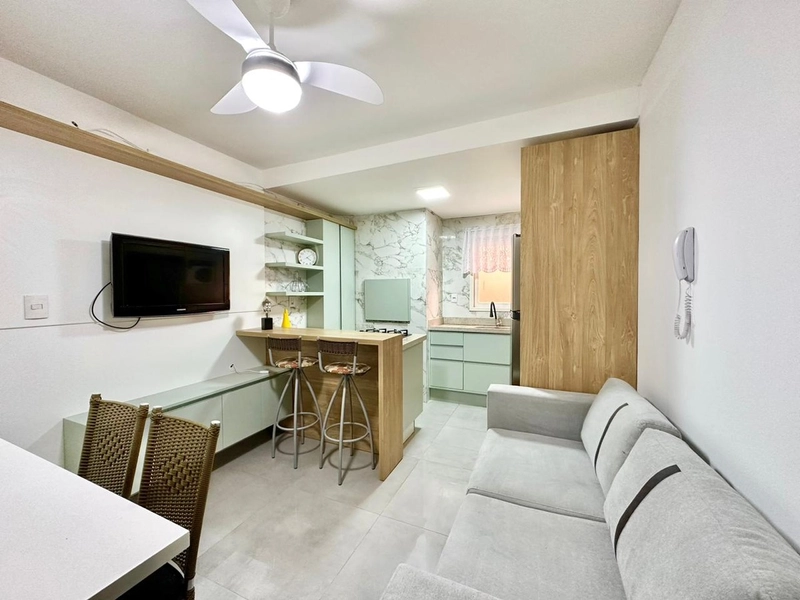 Apartamento 01 dormitório a poucos metros do mar: 3ª foto da galeria de imagens do imóvel