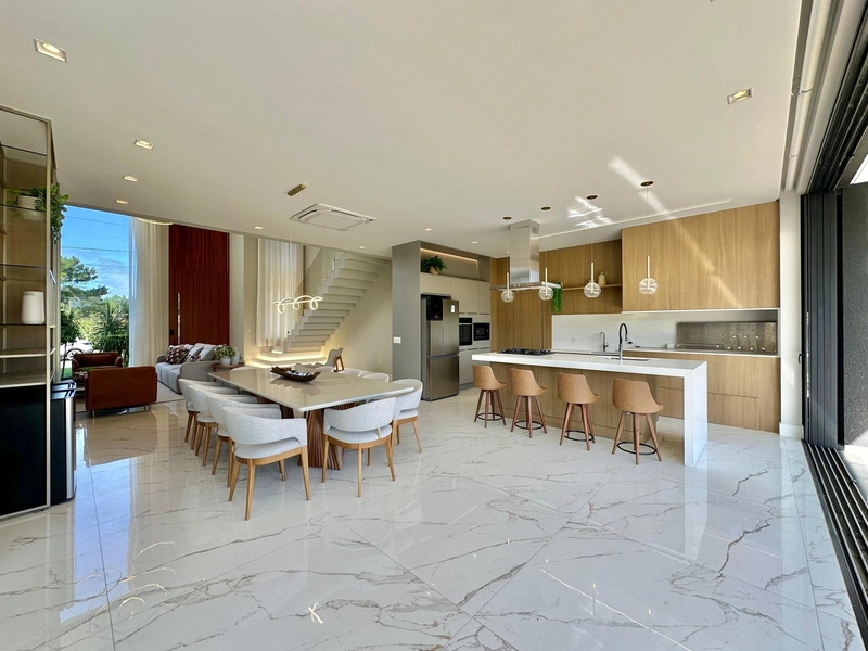 MAGNIFICA CASA EM CONDOMINIO FECHADO EM CAPÃO DA CANOA: 8ª foto da galeria de imagens do imóvel