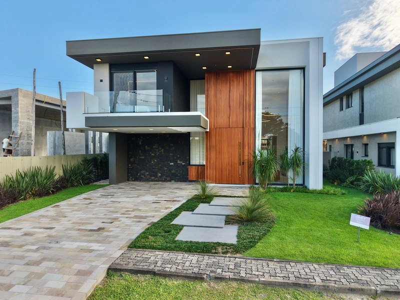 MAGNIFICA CASA EM CONDOMINIO FECHADO EM CAPÃO DA CANOA: 1ª foto da galeria de imagens do imóvel