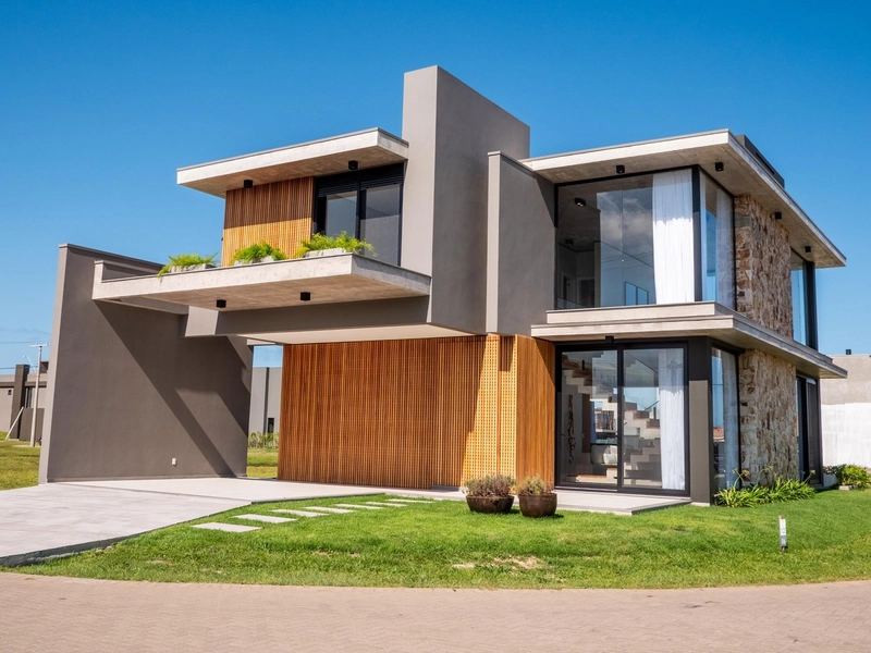 CASA 2 PISOS NO CONDOMINIO ZEN - suite no terreo: piscina: 2ª foto da galeria de imagens do imóvel