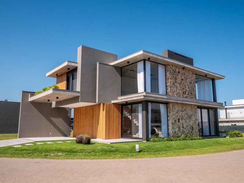 CASA 2 PISOS NO CONDOMINIO ZEN - suite no terreo: piscina: 1ª foto da galeria de imagens do imóvel