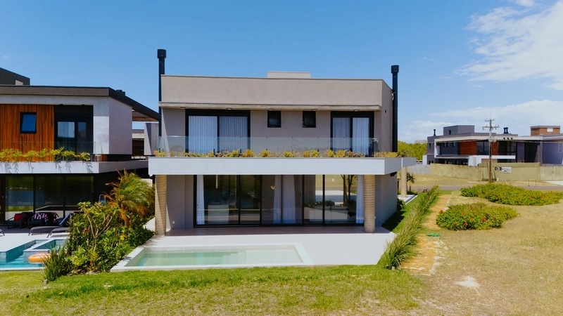 ARQUITETURA CONTEMPORÂNEA COM VISTA PRIVILEGIADA PARA O LAGO: 19ª foto da galeria de imagens do imóvel