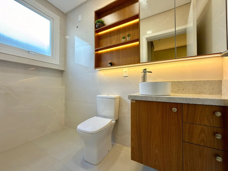 CASA COM 04 SUÍTES, MOBILIADA E COM LAZER INTEGRADO: 12ª foto da galeria de imagens do imóvel