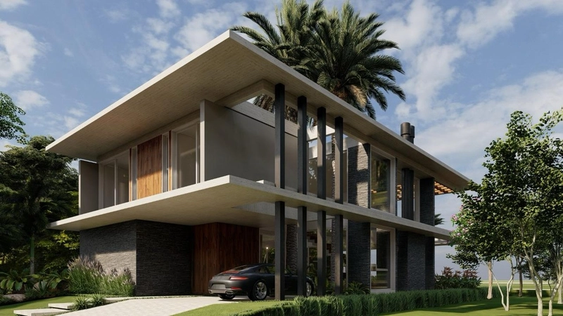 CASA CONTEMPORÂNEA DE ALTO PADRÃO COM ARQUITETURA IMPONENTE: 7ª foto da galeria de imagens do imóvel