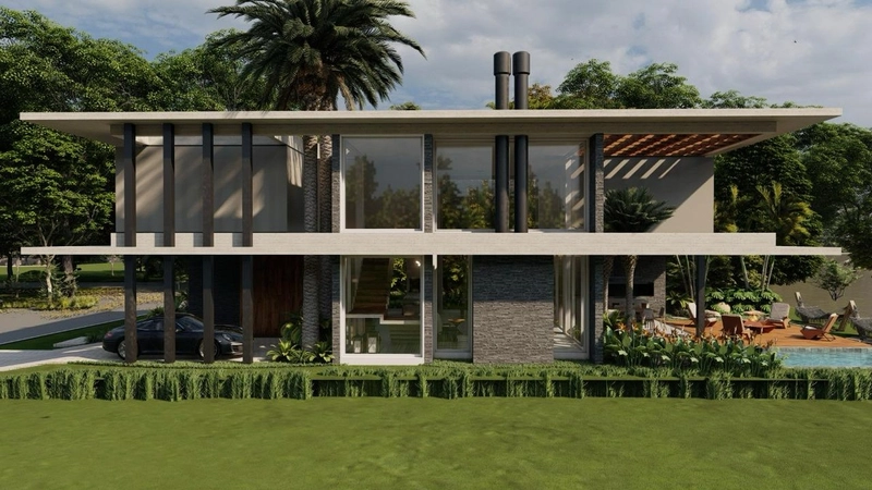 CASA CONTEMPORÂNEA DE ALTO PADRÃO COM ARQUITETURA IMPONENTE: 8ª foto da galeria de imagens do imóvel