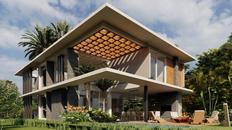 CASA CONTEMPORÂNEA DE ALTO PADRÃO COM ARQUITETURA IMPONENTE: 9ª foto da galeria de imagens do imóvel