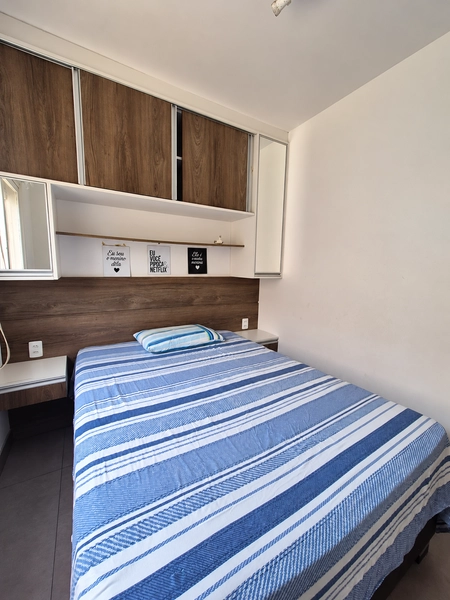 APARTAMENTO MOBILIADO E CONDOMÍNIO COM LAZER COMPLETO: 2ª foto da galeria de imagens do imóvel