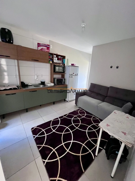 Apartamento 1 dormitório mobiliado: 2ª foto da galeria de imagens do imóvel