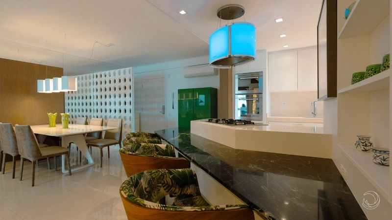 Apartamento de 128m² com 3 quartos sendo 1 suíte e 2 demi-suítes: 4ª foto da galeria de imagens do imóvel