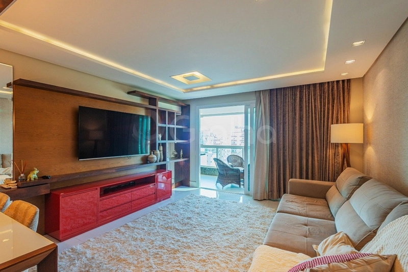 Apartamento mobiliado com 3 suítes, sacada com churrasqueira e 2 vagas: 3ª foto da galeria de imagens do imóvel