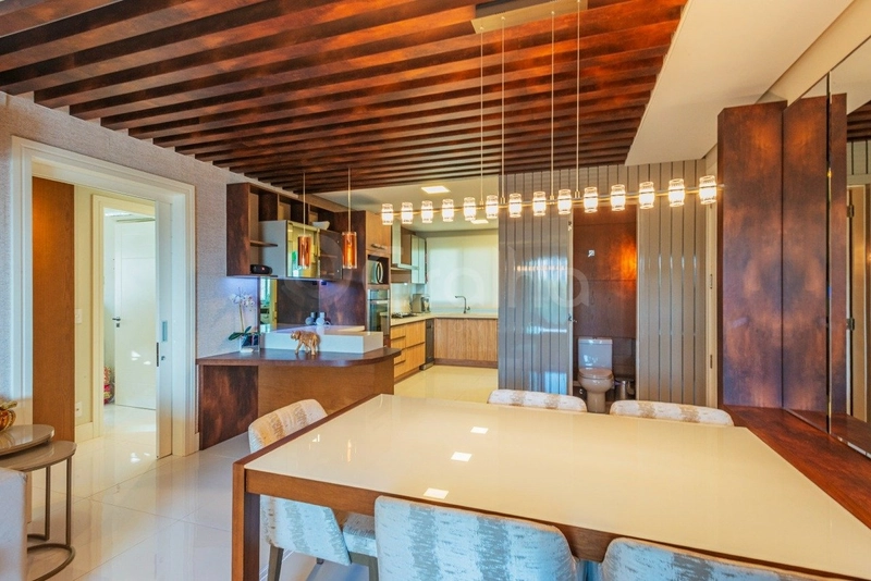Apartamento mobiliado com 3 suítes, sacada com churrasqueira e 2 vagas: 7ª foto da galeria de imagens do imóvel