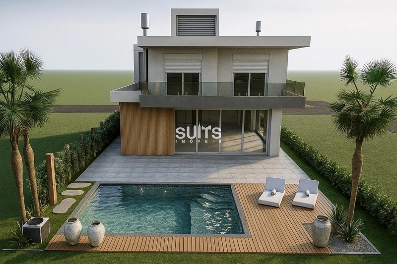 Excelente sobrado beira lago no condomínio Riviera: 4ª foto da galeria de imagens do imóvel